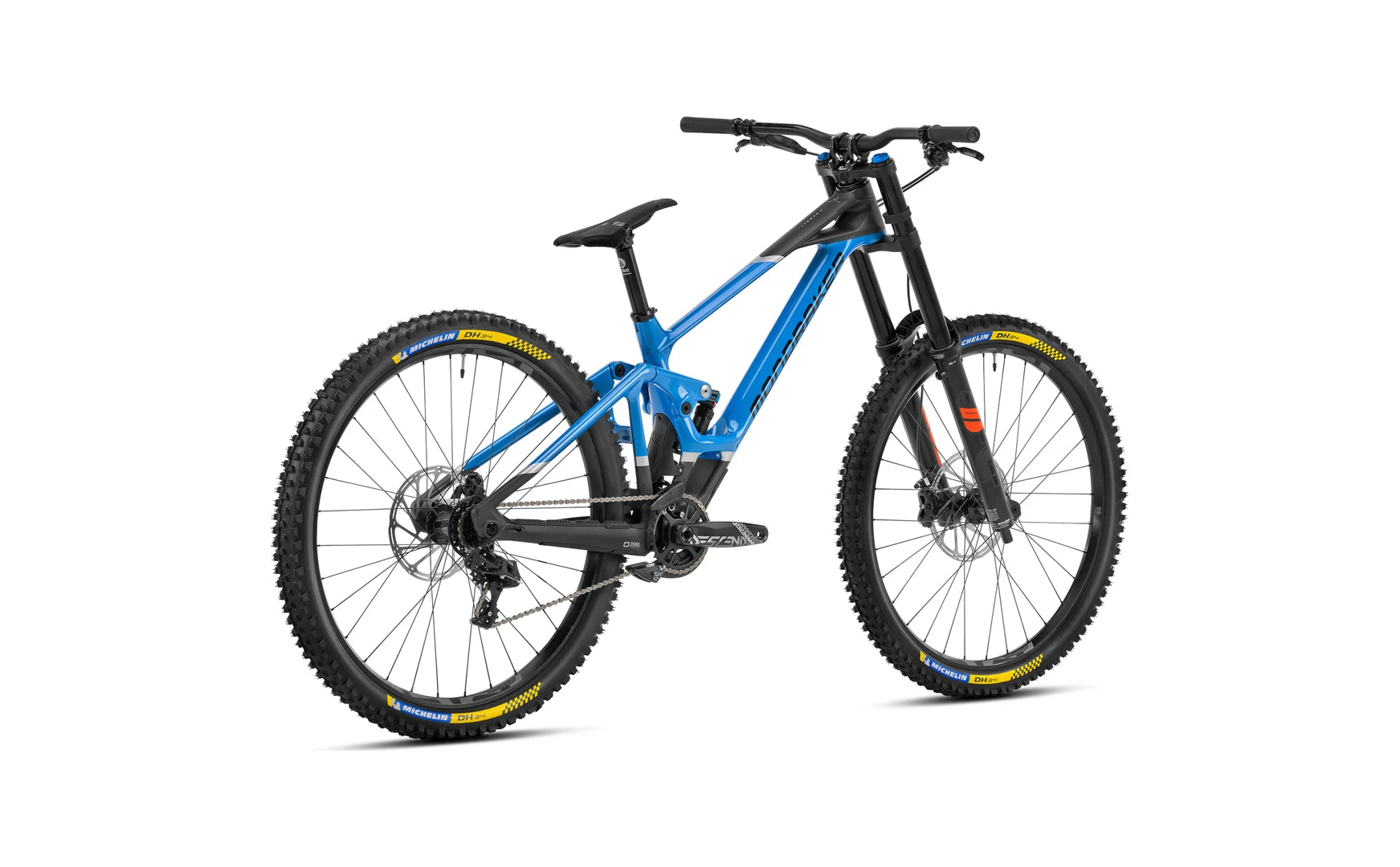 Mondraker Summum Carbon R MX Gloss Marlin Blueatte Carbonilver