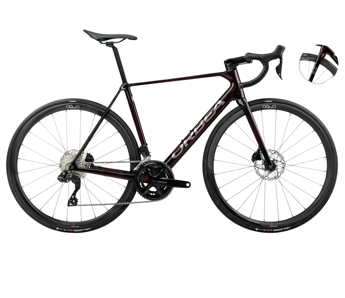 Orbea ORCA M35i Red - Titanium 2025