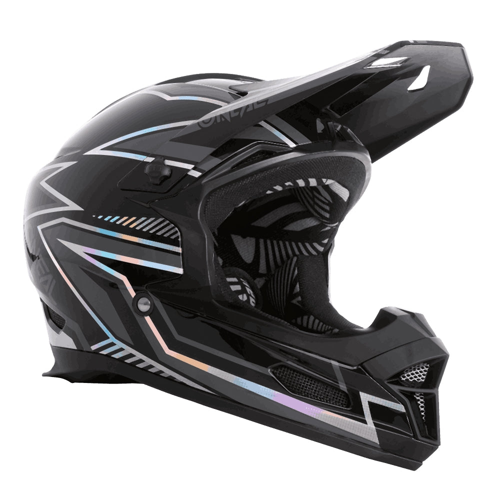O'Neal Fury Helmet Rapid - Liquid-Life #Wähle Deine Farbe_Schwarz