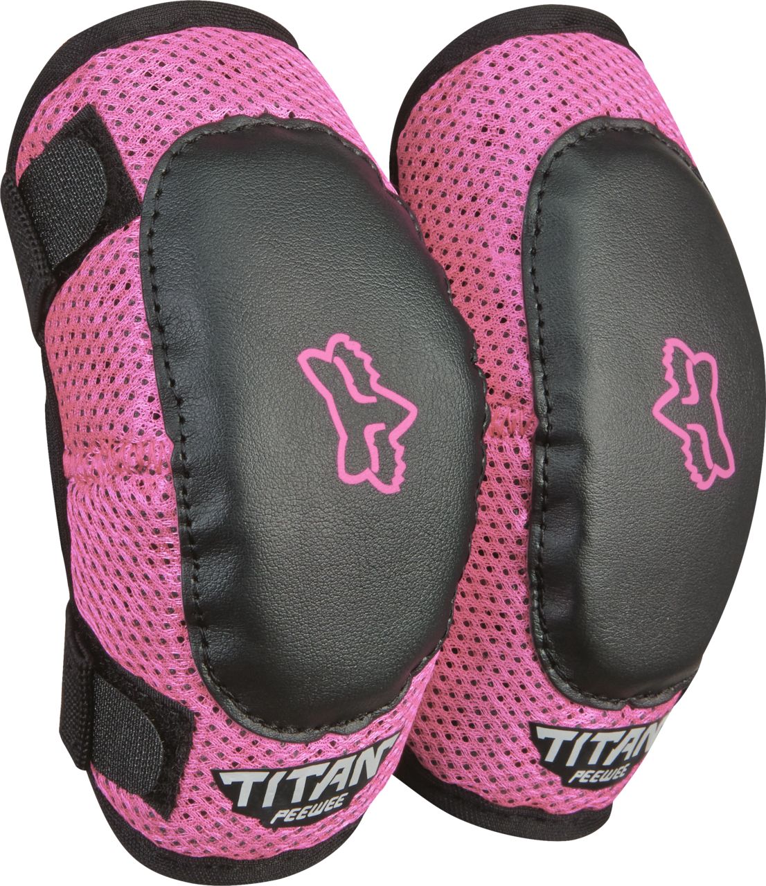 Fox Peewee Titan Elbow Grd M/L #Wähle Deine Farbe_Black/Pink