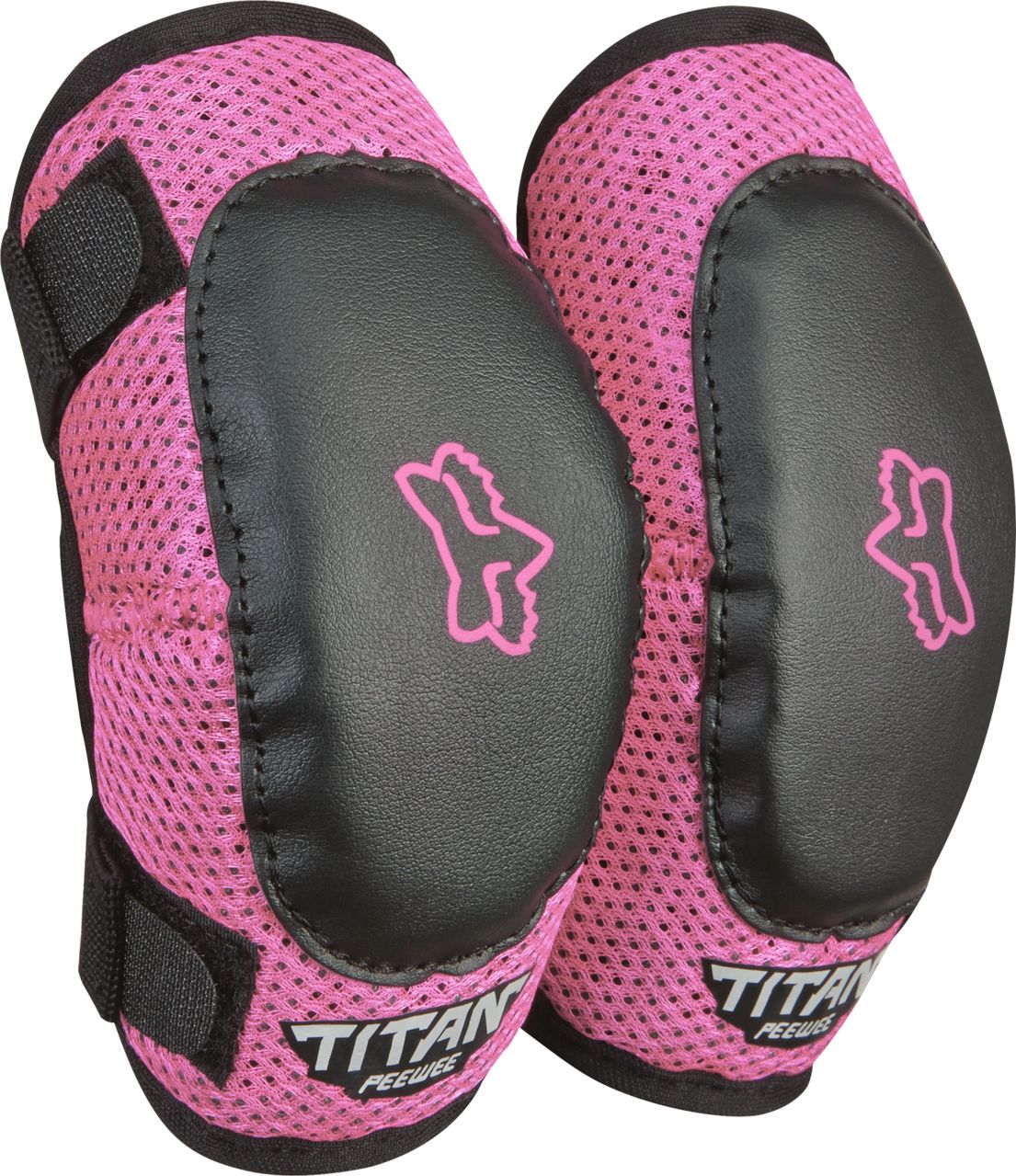 Fox Peewee Titan Elbow Grd M/L #Wähle Deine Farbe_Black/Pink