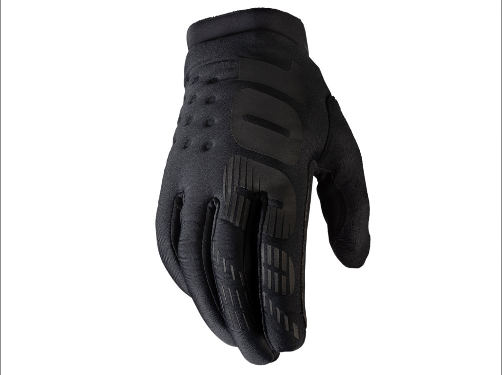 100% Brisker Cold Weather Glove 2024 - Liquid-Life #Wähle Deine Farbe_Black