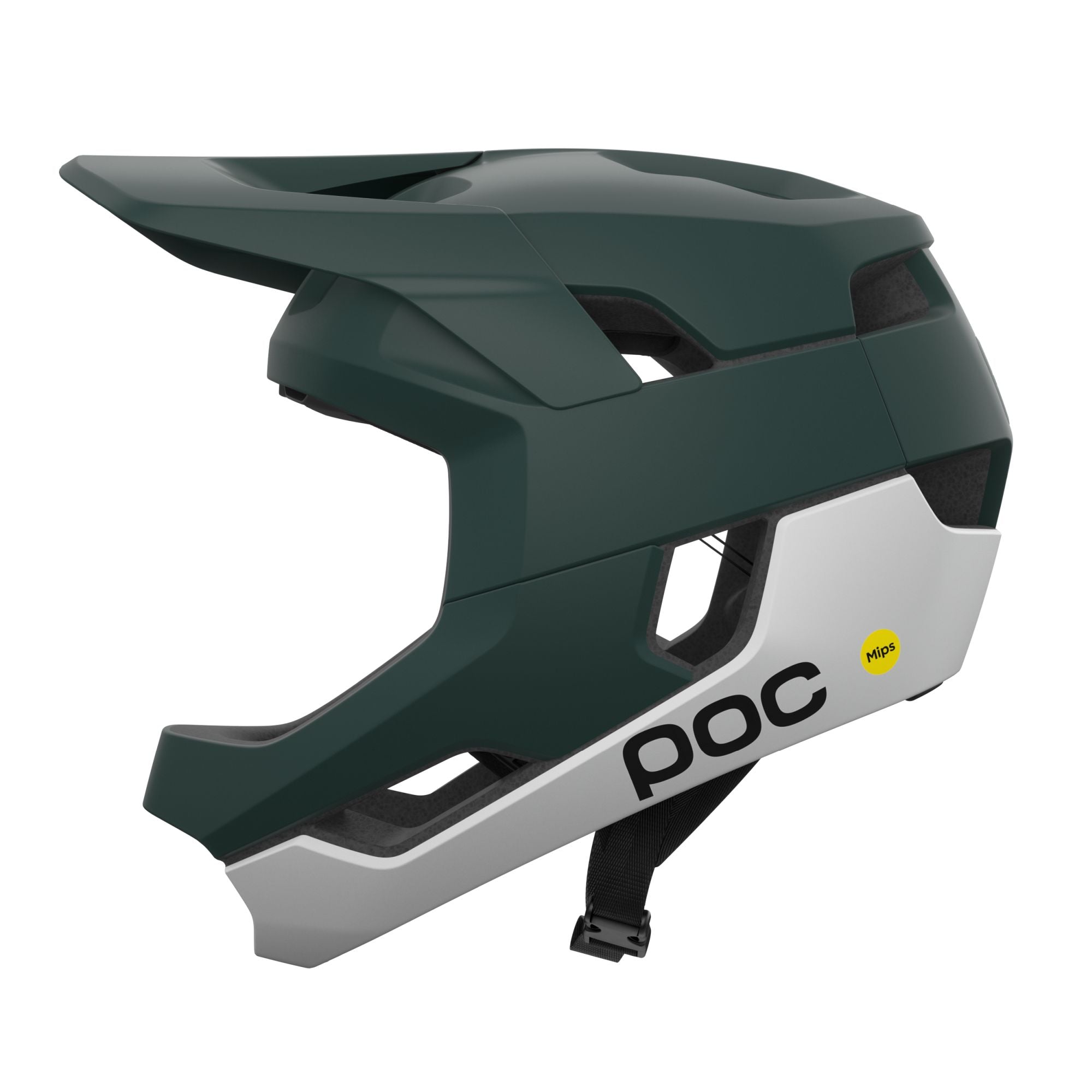 POC Otocon Race MIPS #Wähle Deine Farbe_Green Matt/White Matt-