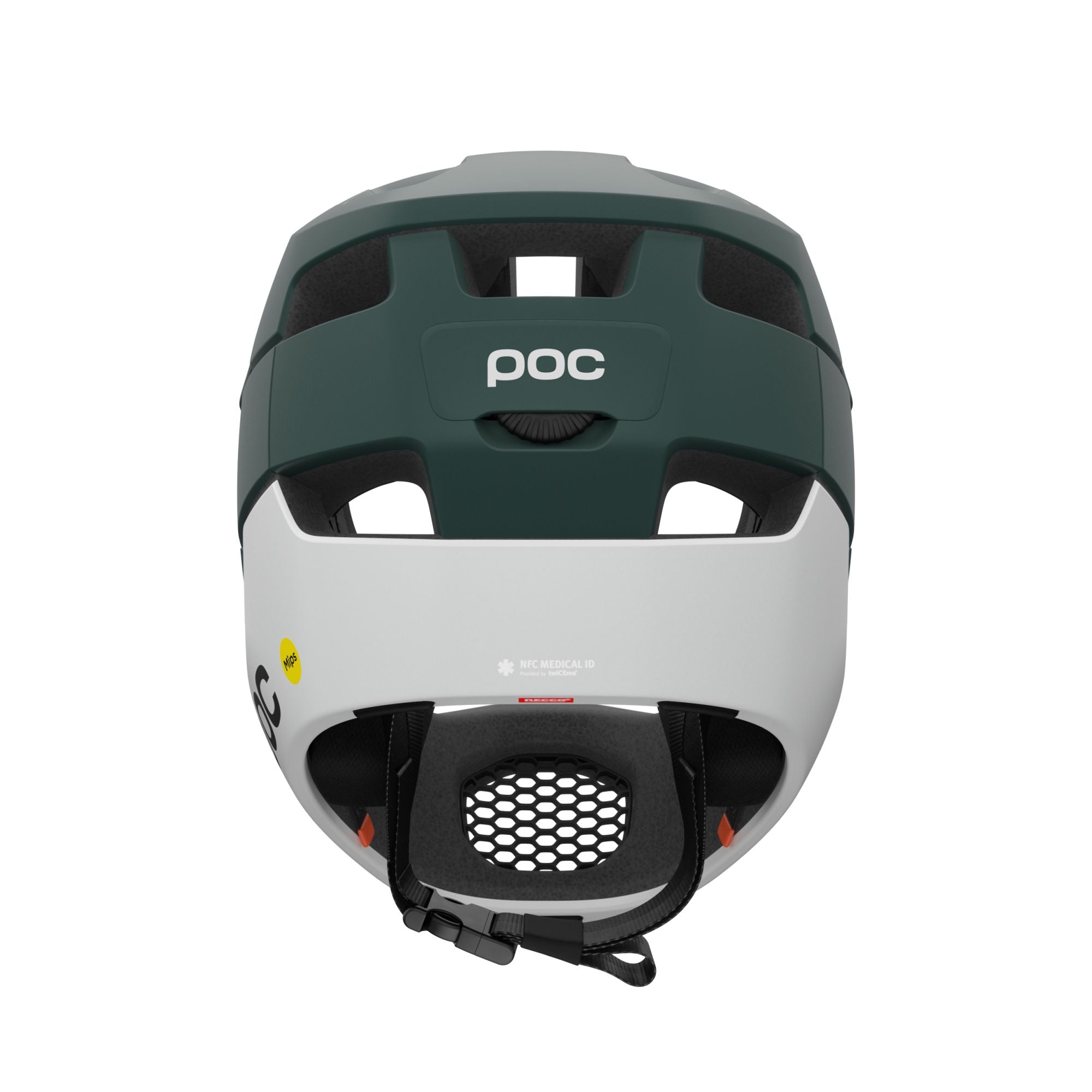 POC Otocon Race MIPS #Wähle Deine Farbe_Green Matt/White Matt-