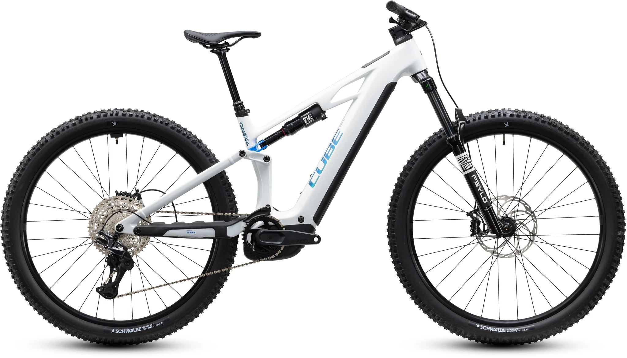 Cube Stereo Hybrid ONE44 HPC Pro 800 metallicwhite´n´blue 2027