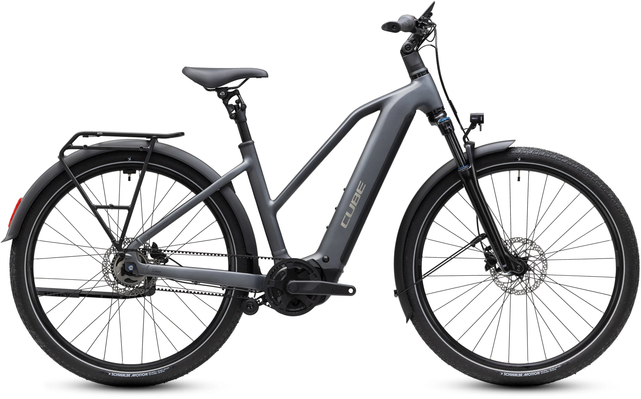 Cube Touring Hybrid Deluxe SLX 800 slabgrey´n´chrome Trapeze 2027