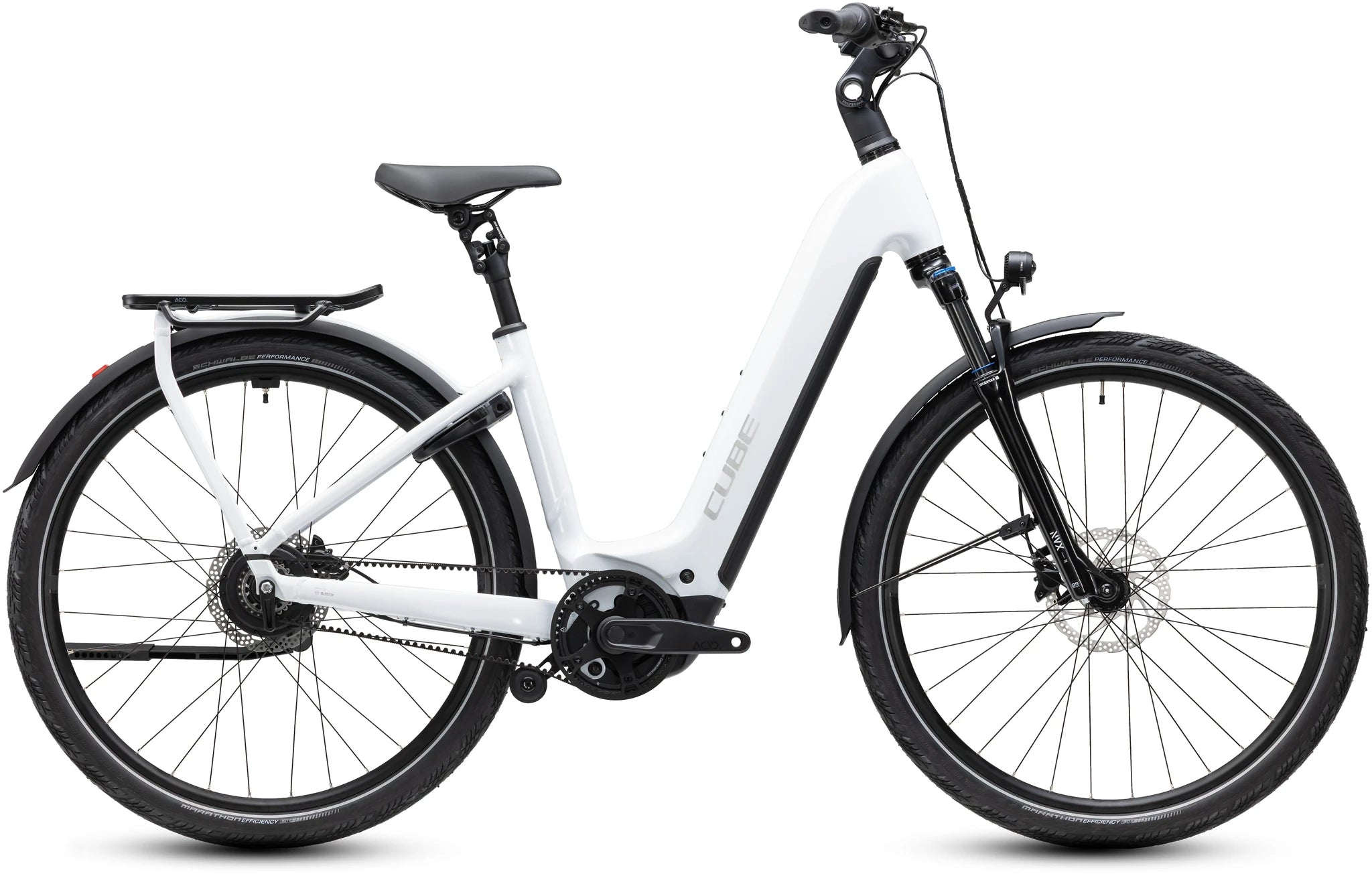 Cube Kathmandu Hybrid Deluxe Pro 800 metallicwhite´n´chrome EE 2027