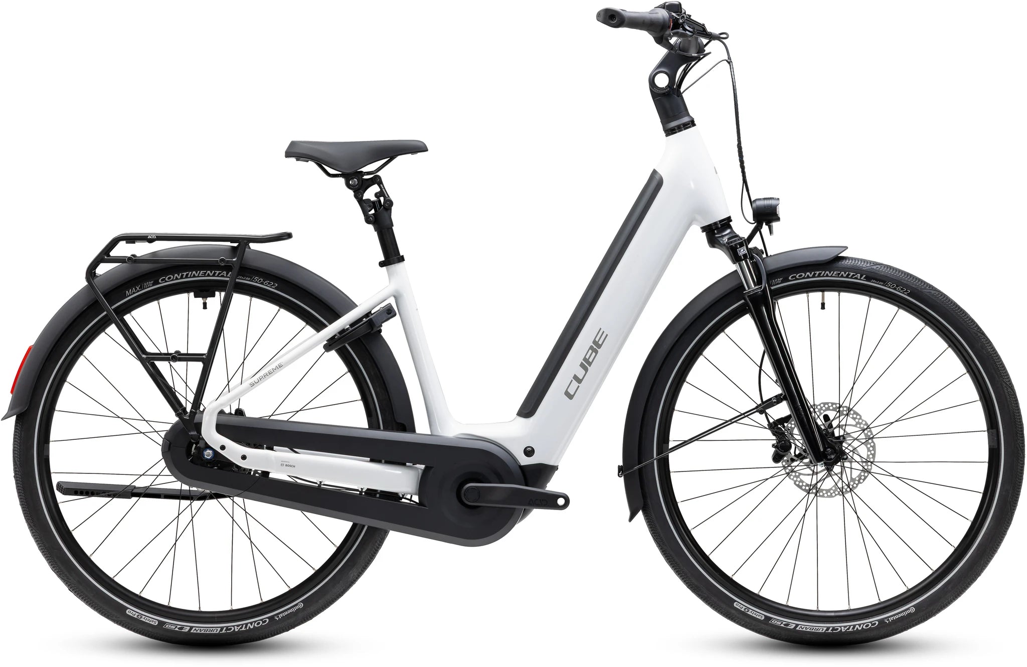 Cube Supreme RT Hybrid Comfort EX 600 metallicwhite´n´reflex EE 2027