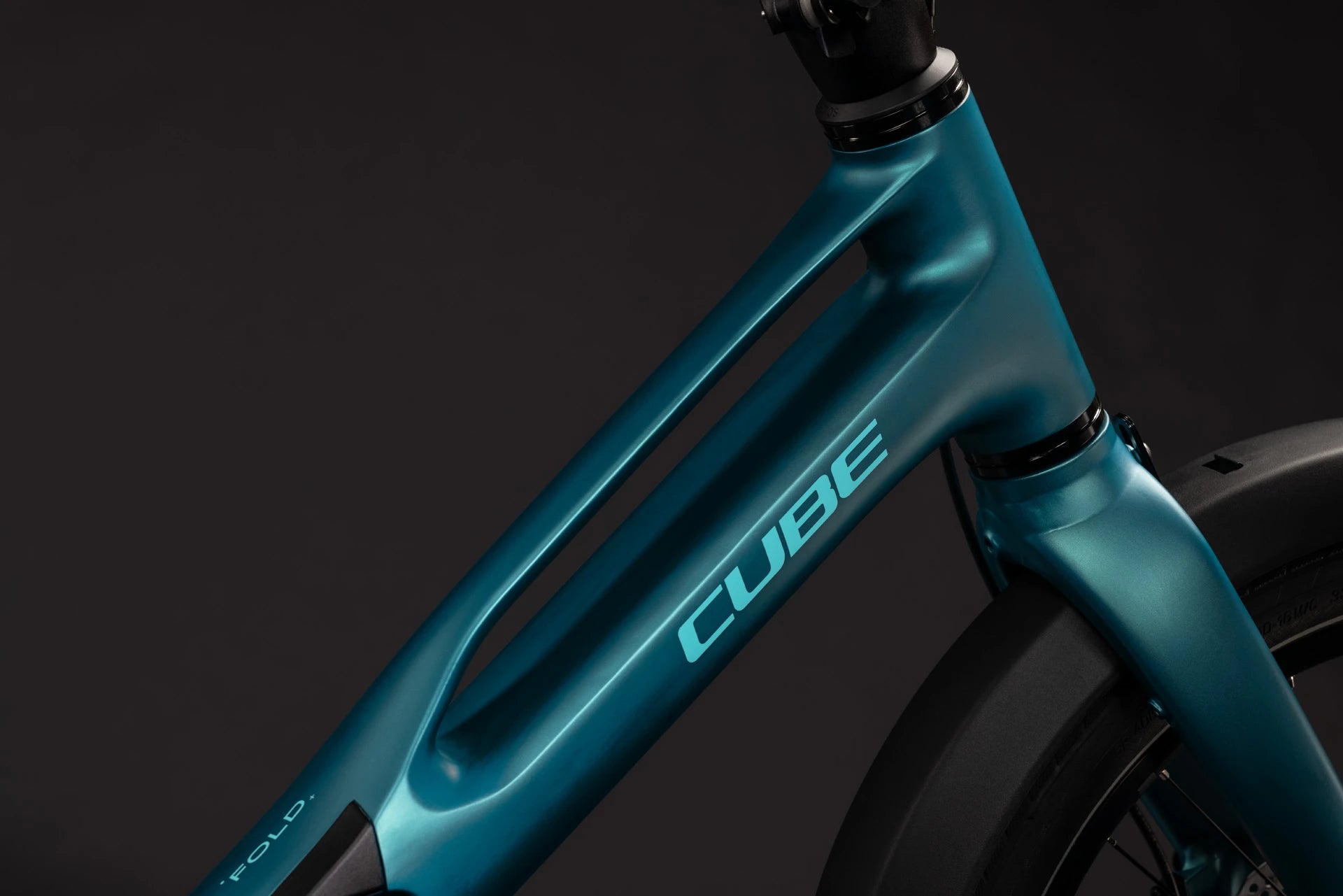 Cube Fold Hybrid Deluxe 540 metallicpetrol´n´sea 2027
