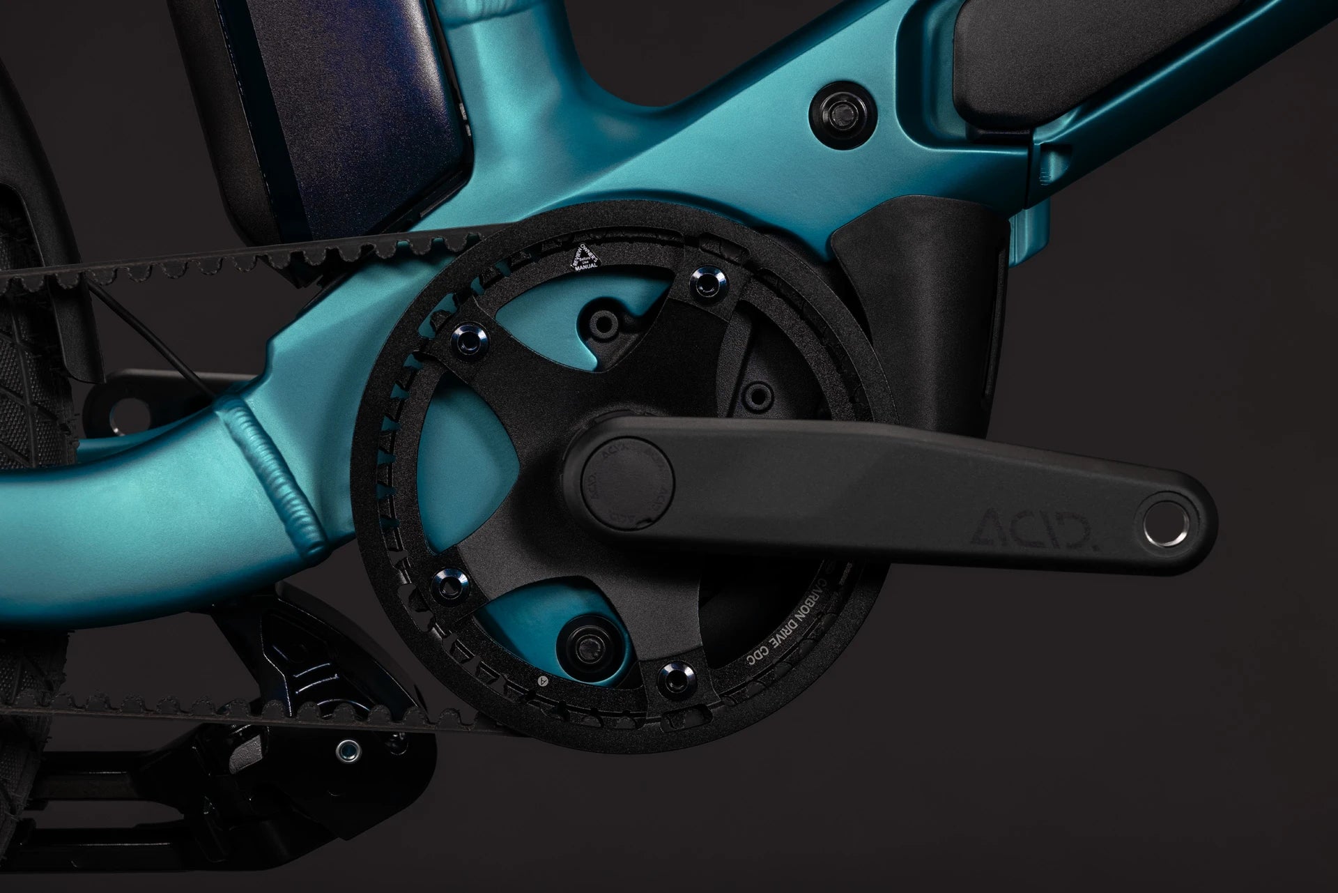 Cube Fold Hybrid Deluxe 540 metallicpetrol´n´sea 2027
