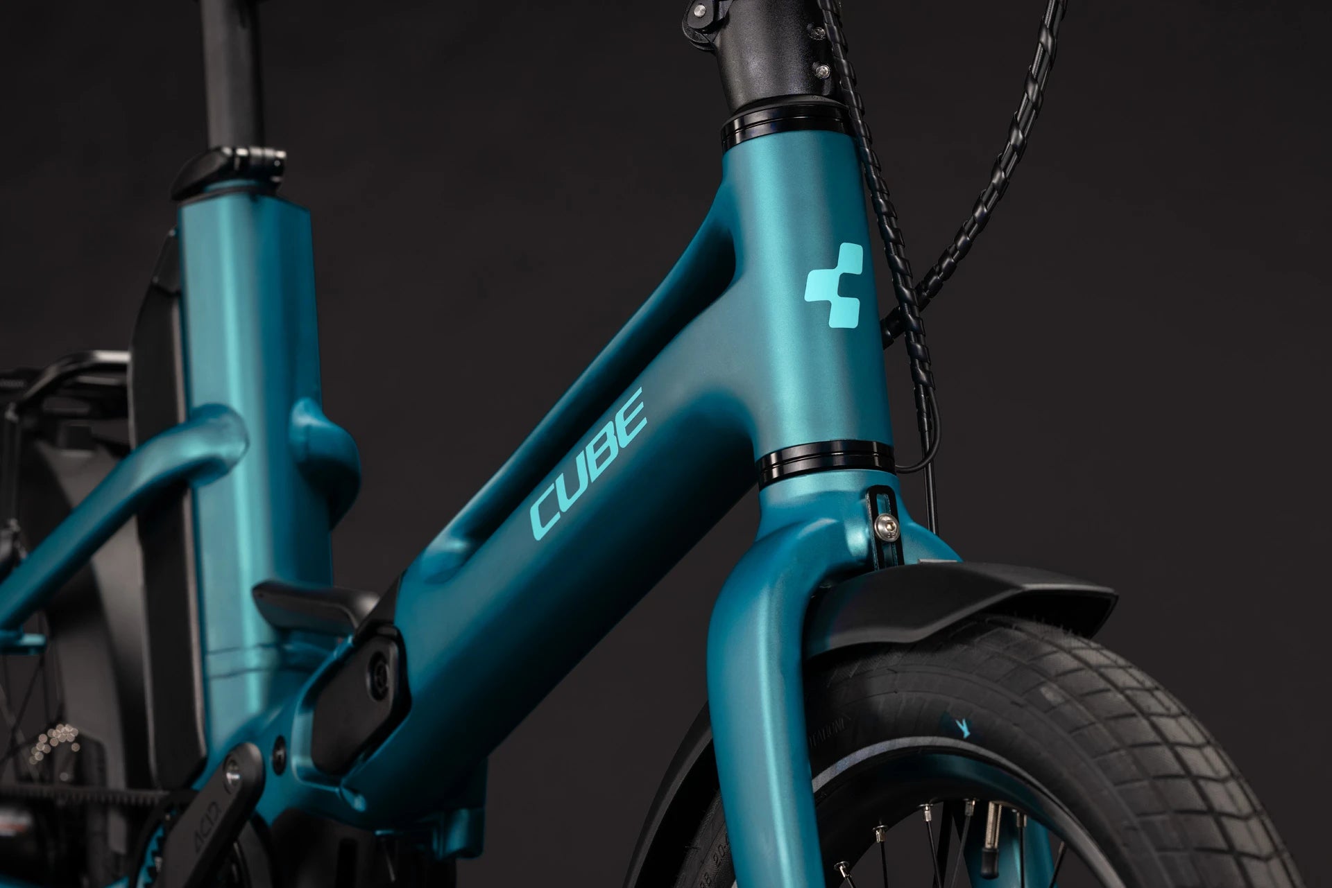 Cube Fold Hybrid Deluxe 540 metallicpetrol´n´sea 2027
