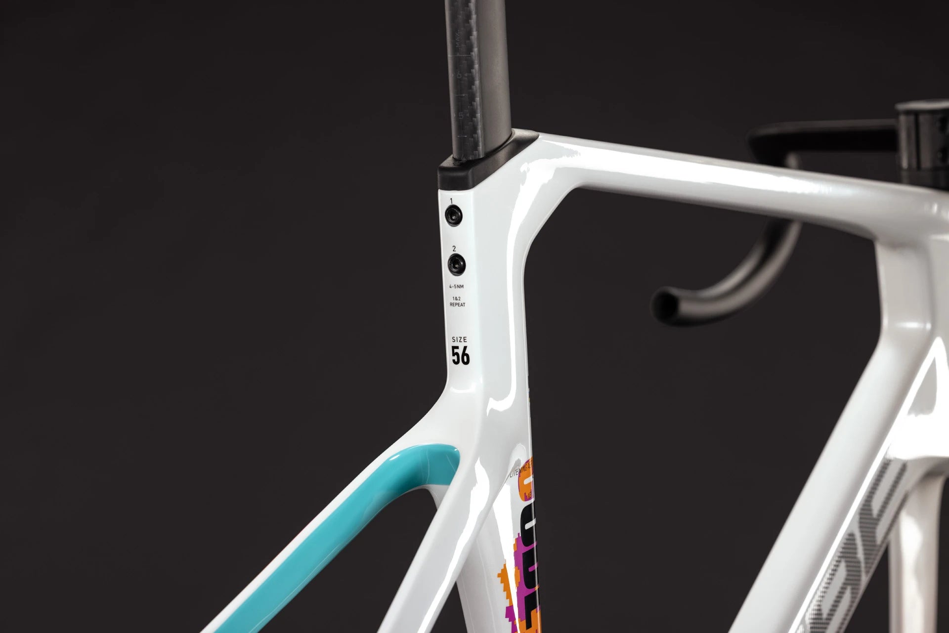Cube Litening Aero C:68X Frameset graphic´n´white 2027