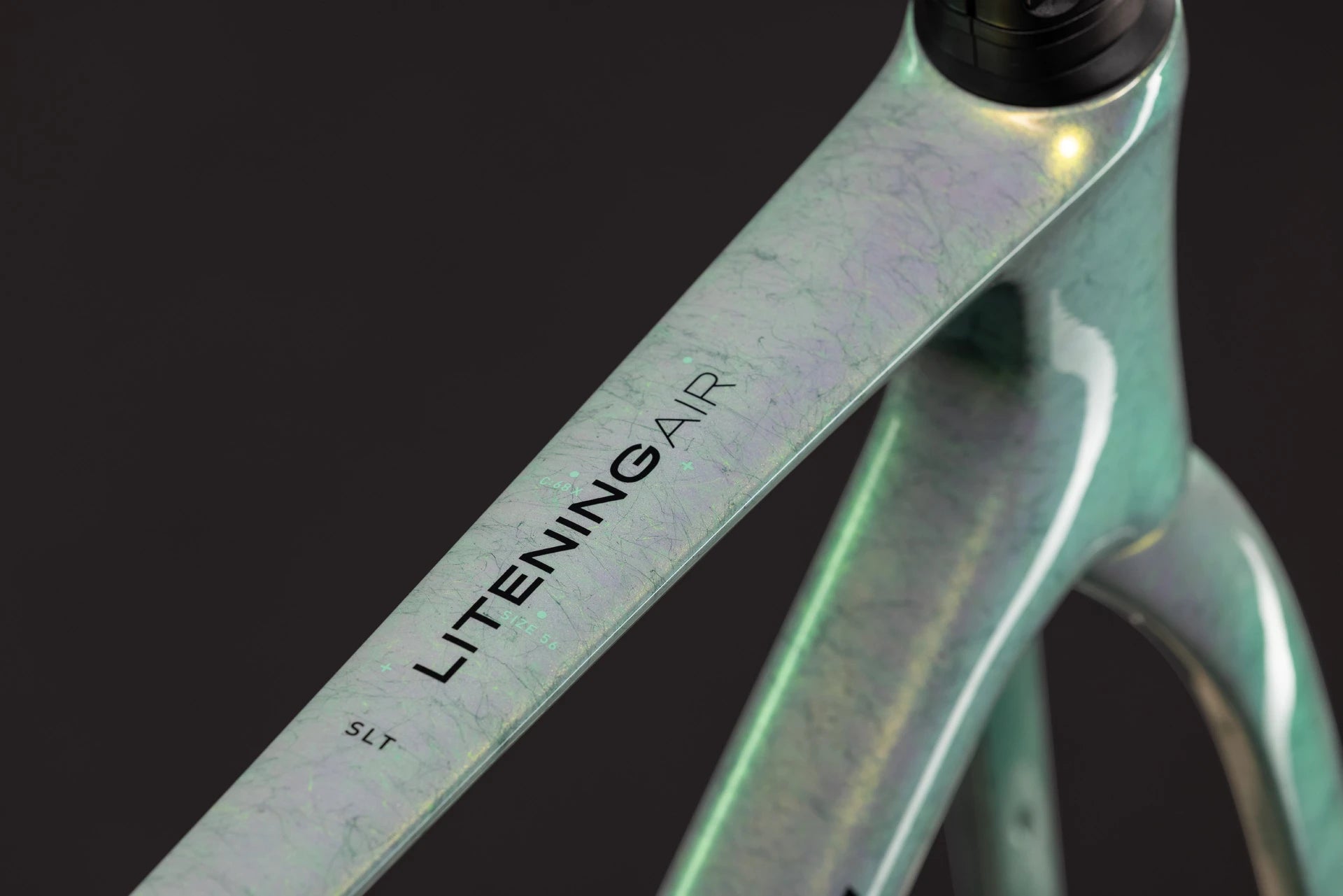 Cube Litening Air C:68X Frameset genesisfibre´n´black 2027