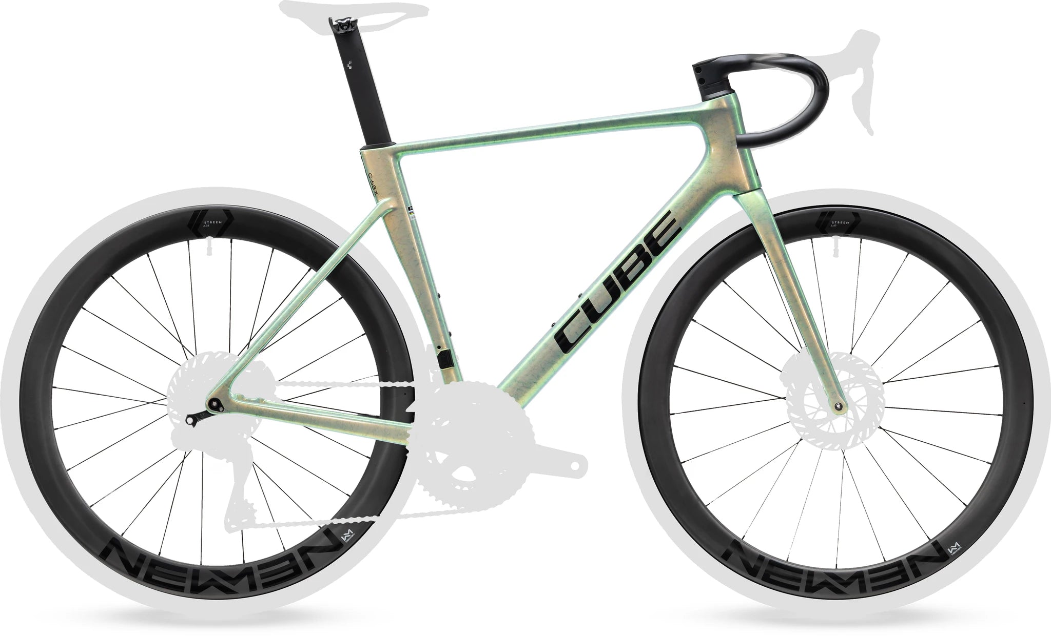 Cube Litening Air C:68X Frameset genesisfibre´n´black 2027