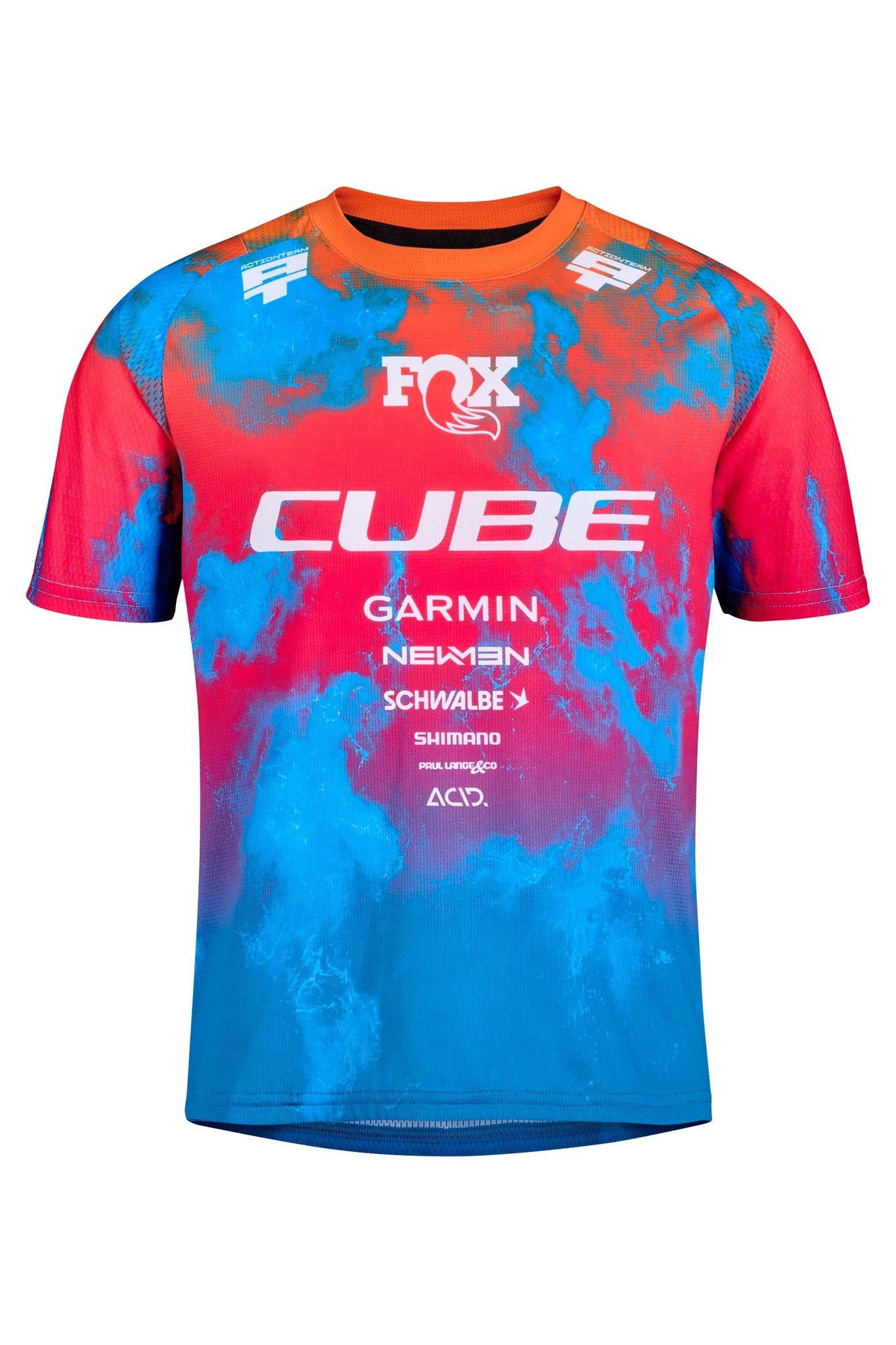 Cube MTB Trikot ROOKIE kurzarm - Liquid-Life #Wähle Deine Farbe_blue pink