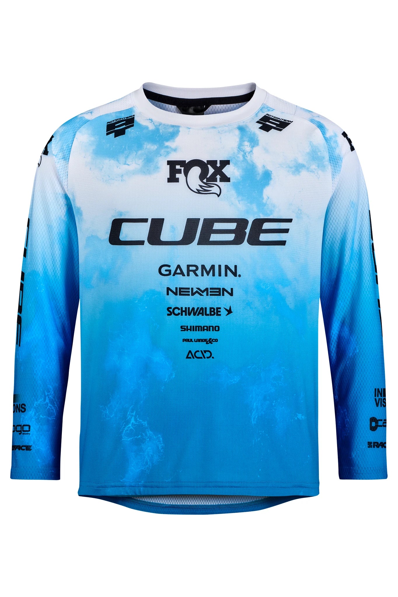 Cube MTB Trikot ROOKIE langarm - Liquid-Life #Wähle Deine Farbe_blue