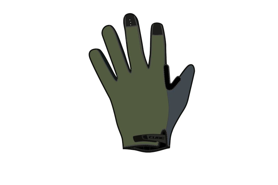 Cube Handschuhe Gravity lang TM - 2026 - Liquid-Life - #Wähle Deine Farbe_reed green