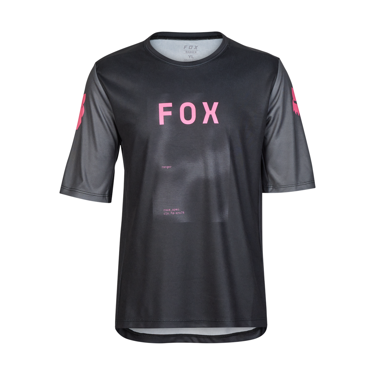 Fox Yth Ranger Ss Jersey Taunt - Liquid-Life #Wähle Deine Farbe_Black