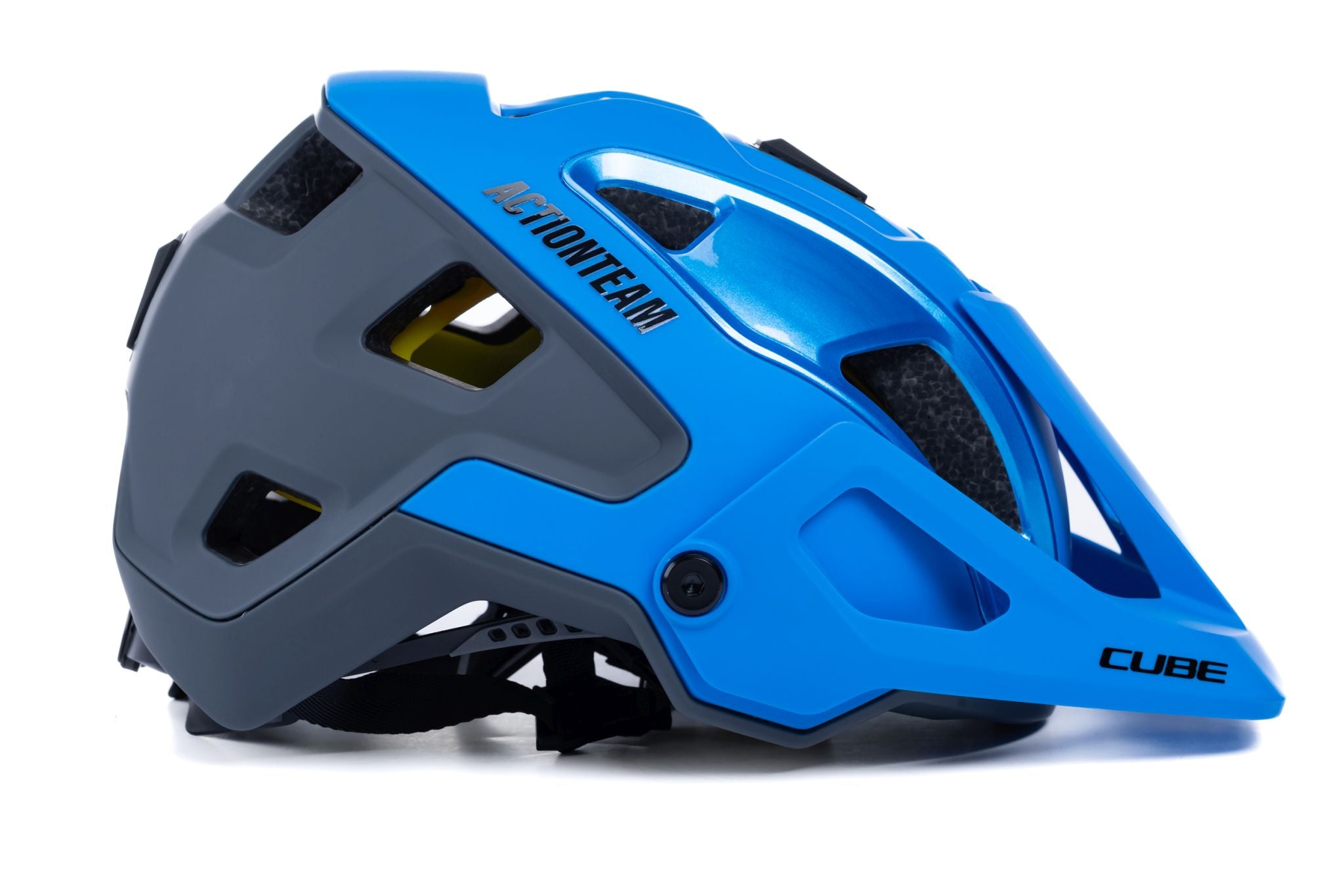 Cube Helm STROVER X Actionteam - Liquid-Life #Wähle Deine Farbe_blau grau