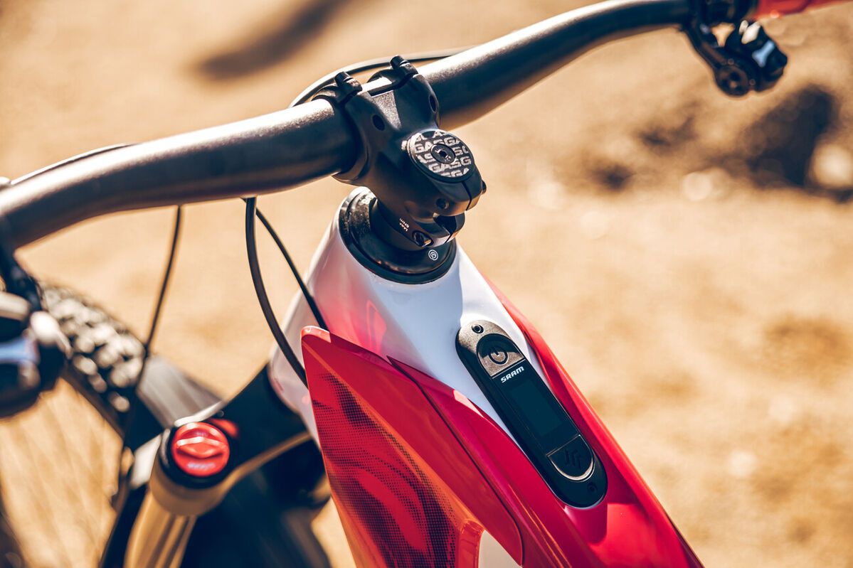 GASGAS MXC 5 Blanca White/Sangria Red