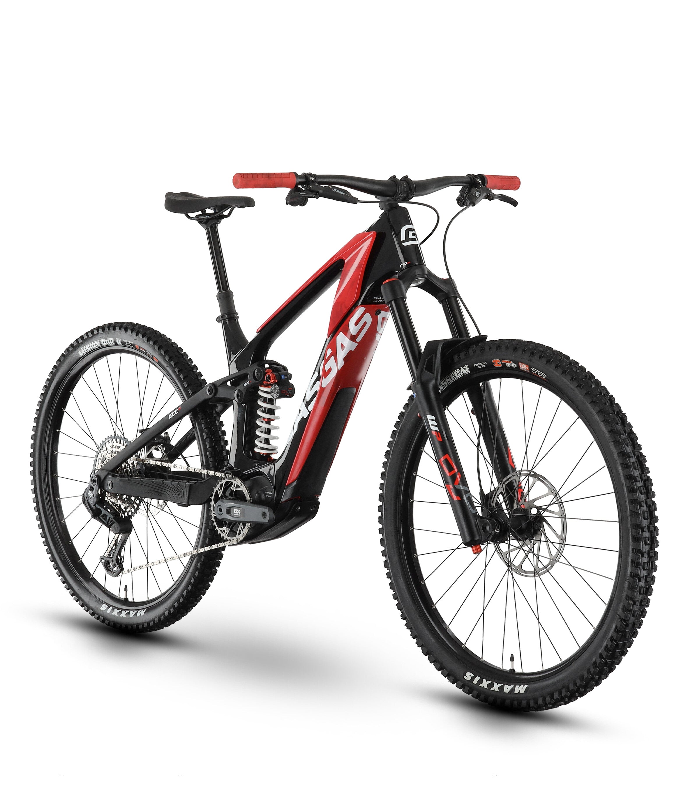 GASGAS ECC 5 Jet Black/Sangria Red