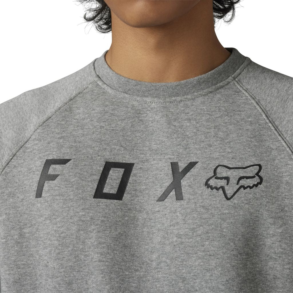 Fox Absolute Crew Fleece - Liquid-Life #Wähle Deine Farbe_Heather Graphite