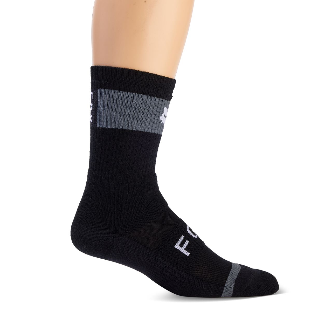 Fox 8" Defend Winter Sock #Wähle Deine Farbe_Black