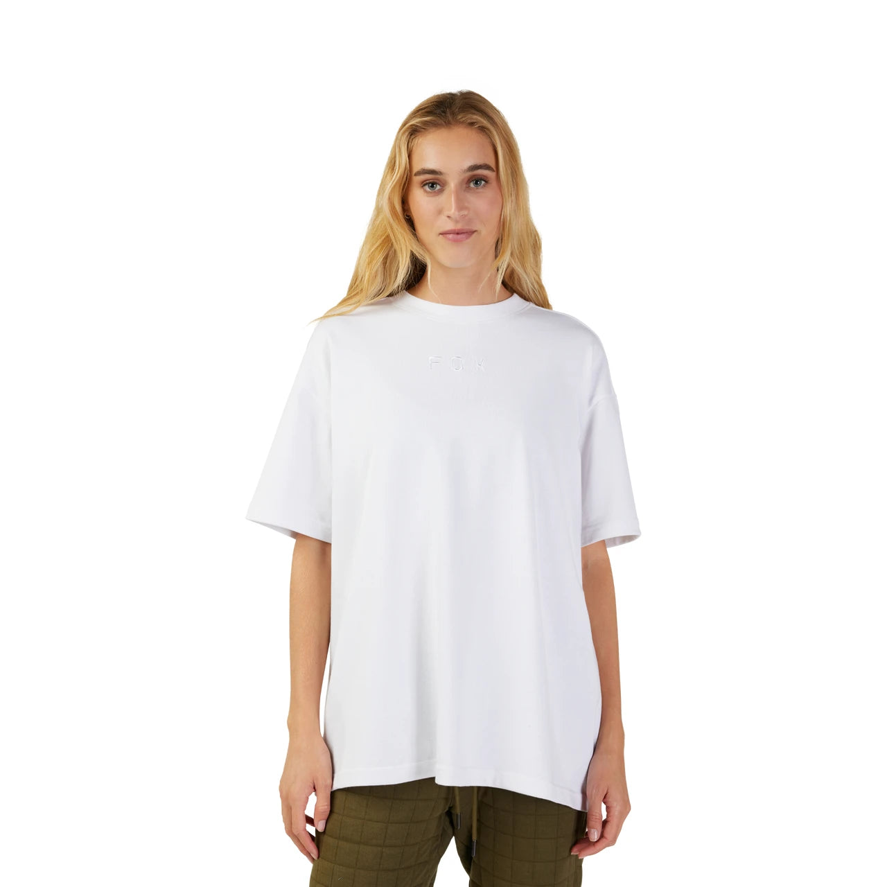 Fox W Wordmark OS SS Tee - Liquid-Life #Wähle Deine Farbe_White