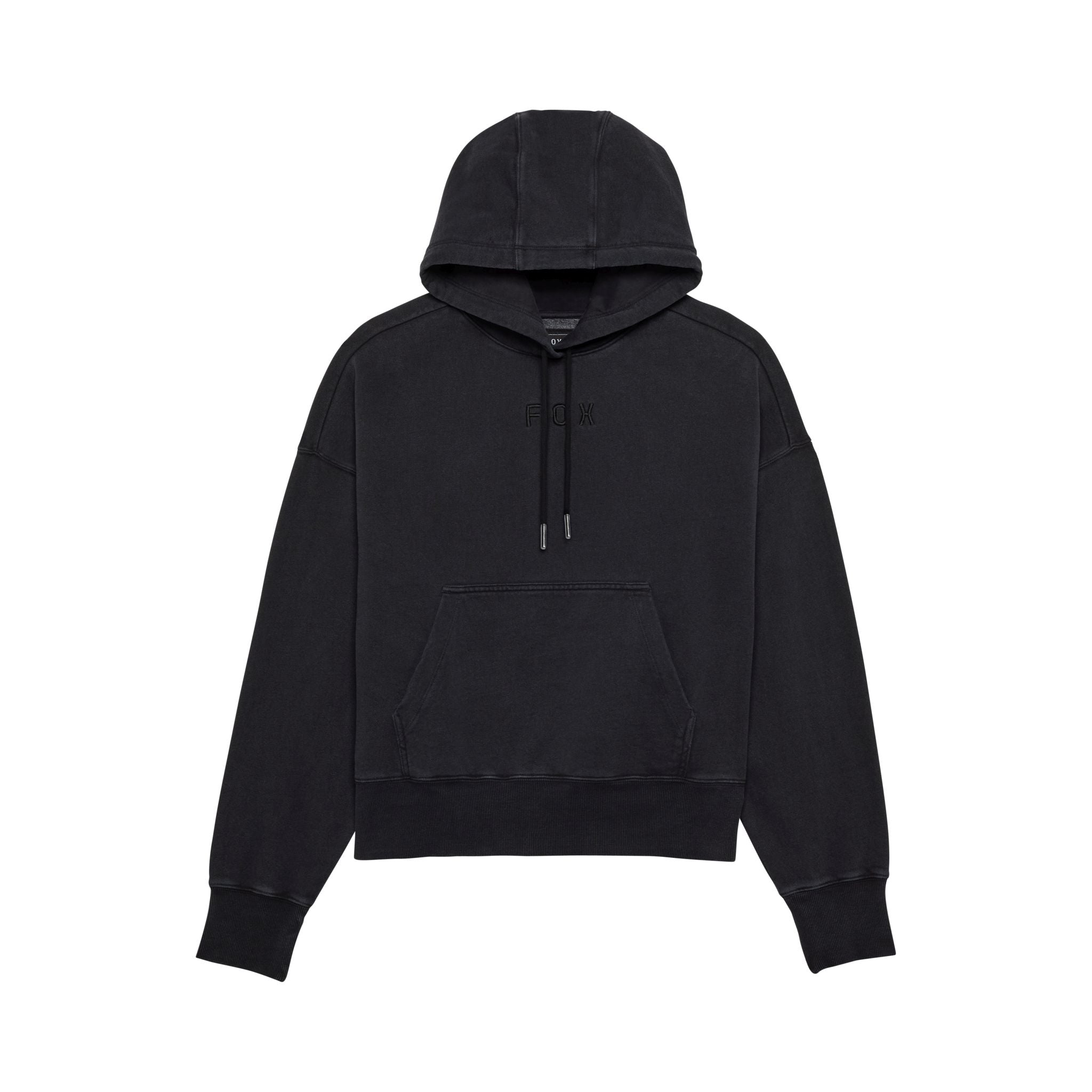 Fox W Wordmark Oversized Fleece Po - Liquid-Life #Wähle Deine Farbe_Black