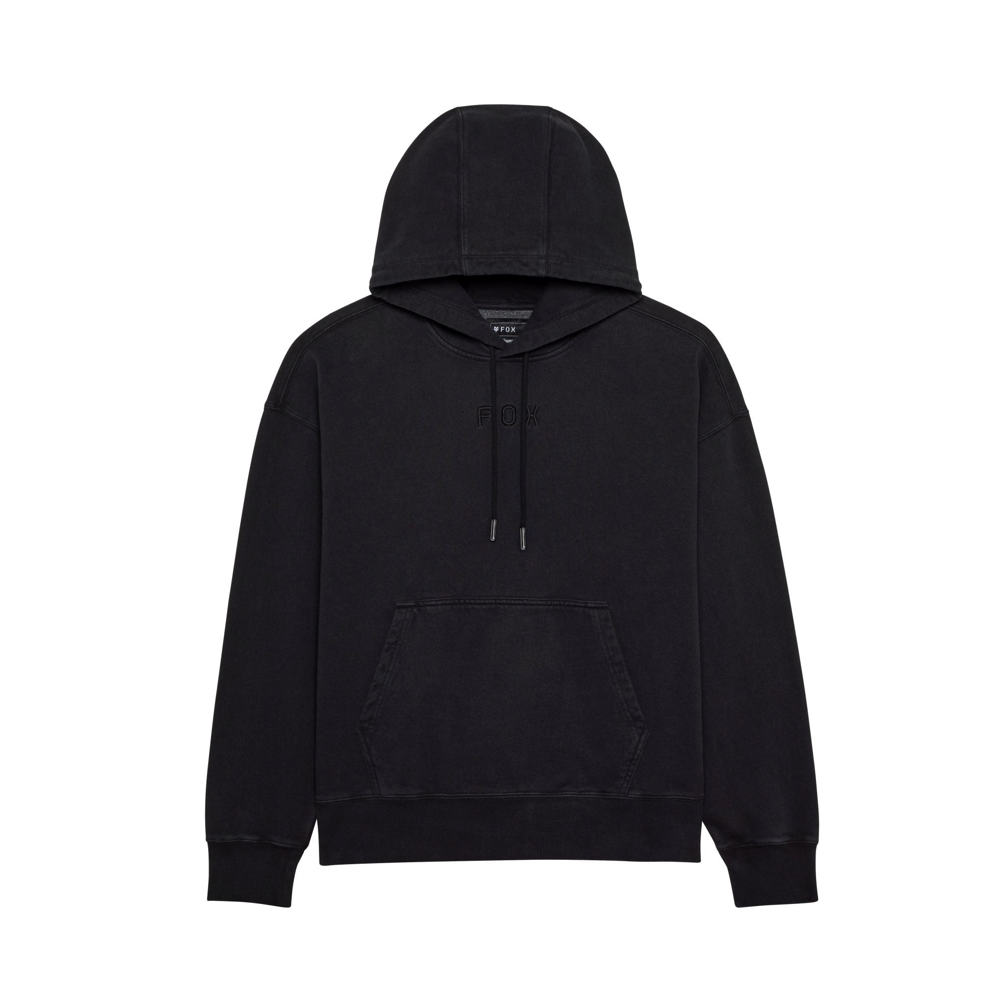 Fox Wordmark Oversized Fleece Po - Liquid-Life #Wähle Deine Farbe_Black