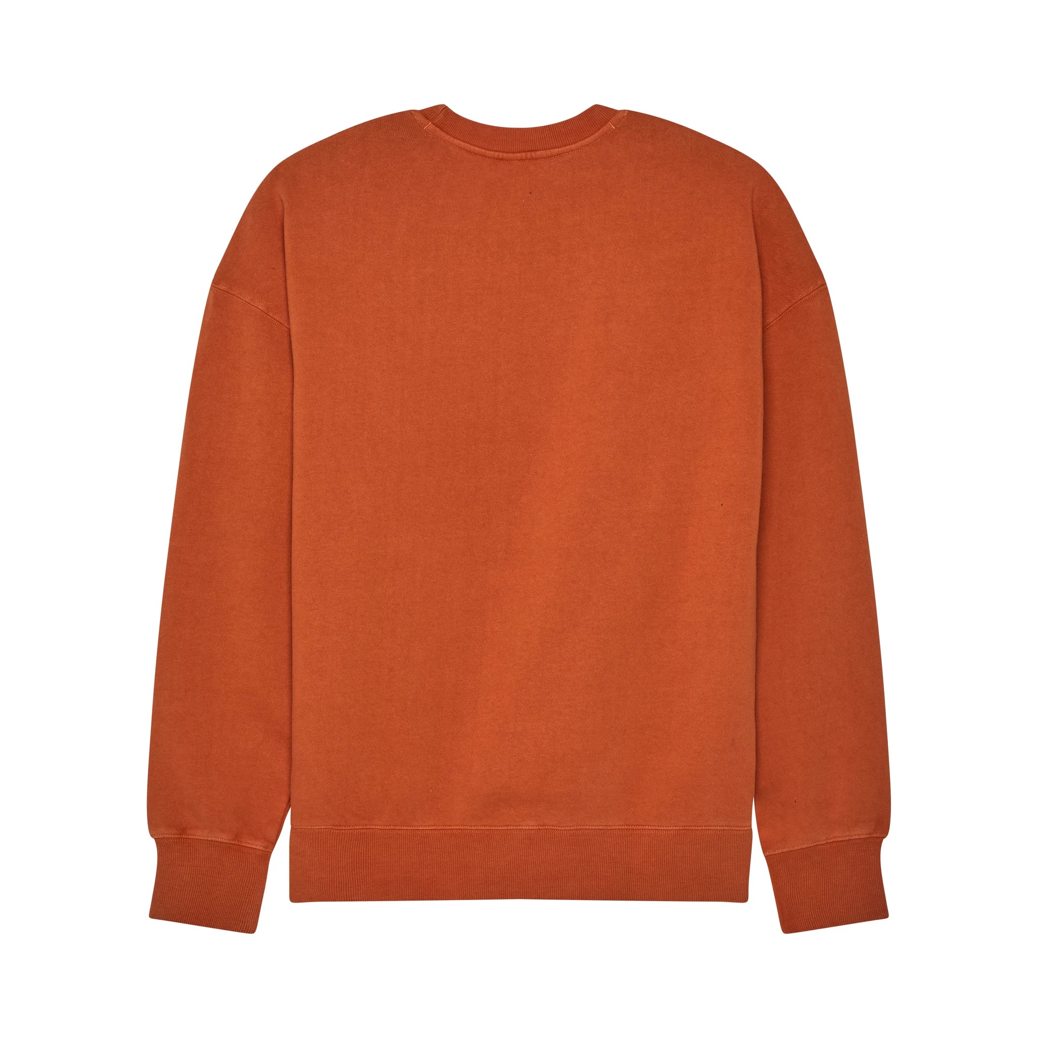 Fox Wordmark Oversized Fleece Crew - Liquid-Life #Wähle Deine Farbe_Cognac