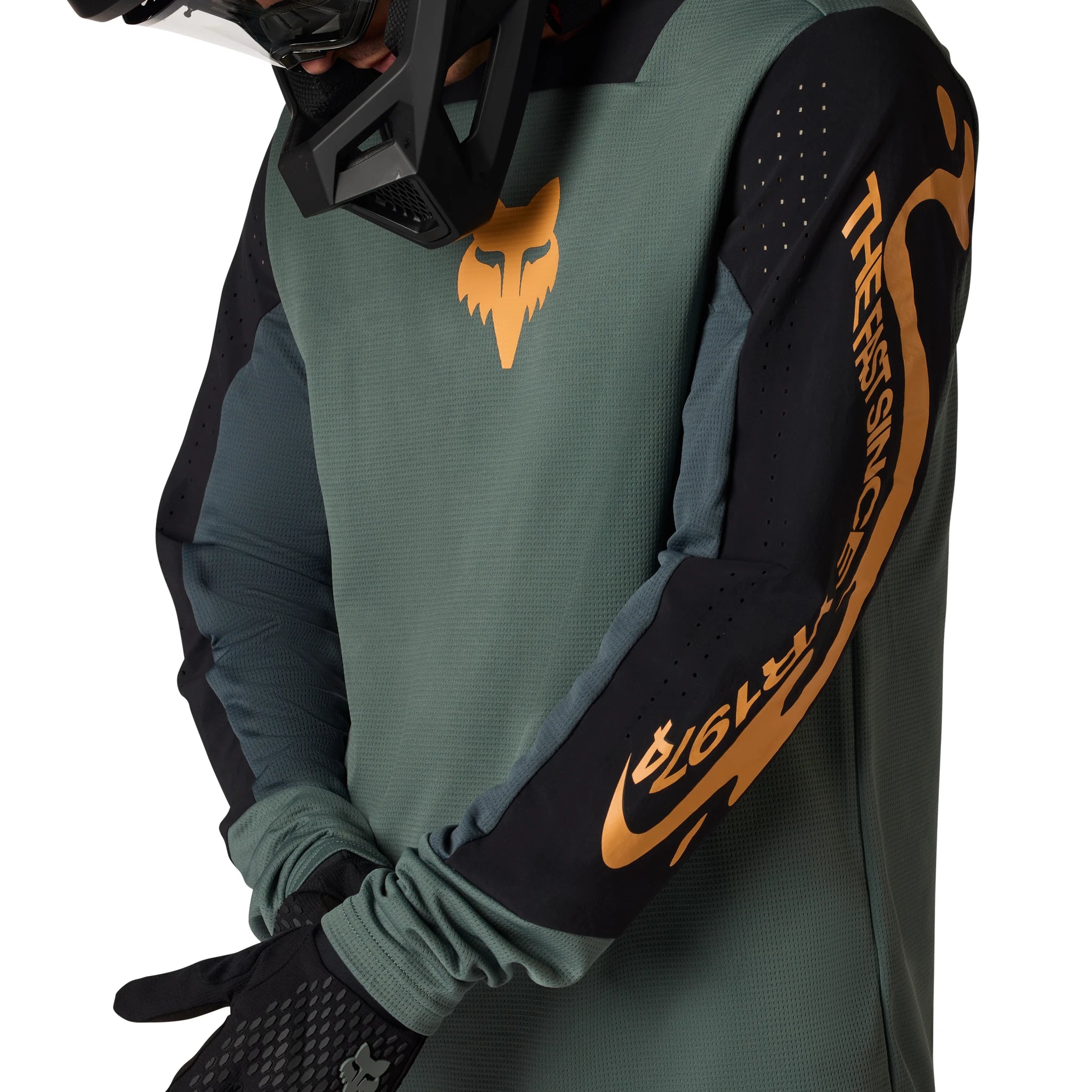 Fox Defend LS Jersey Creation - Liquid-Life #Wähle Deine Farbe_sage