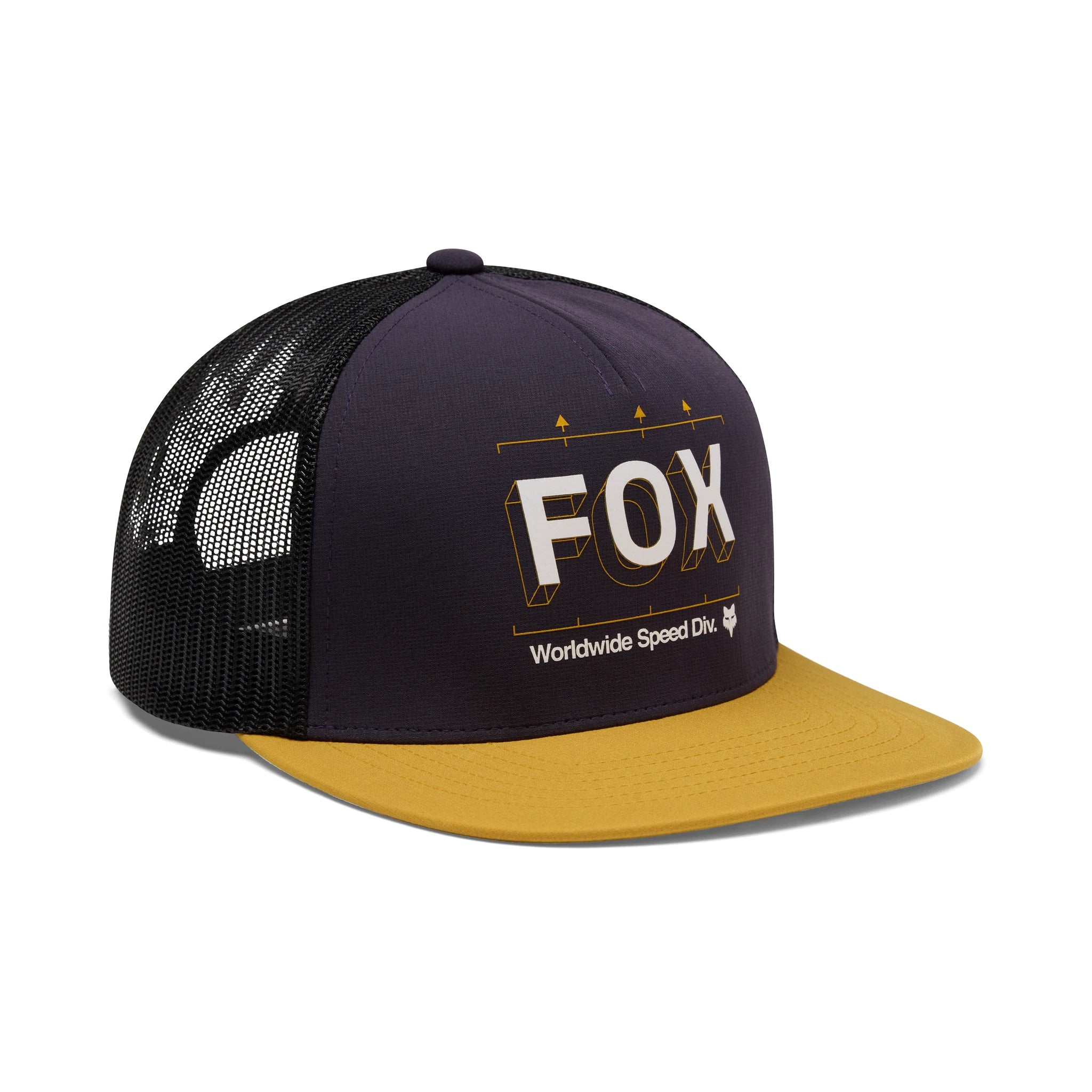 Fox Snapback Trucker I. Print - Liquid-Life #Wähle Deine Farbe_plum perfect