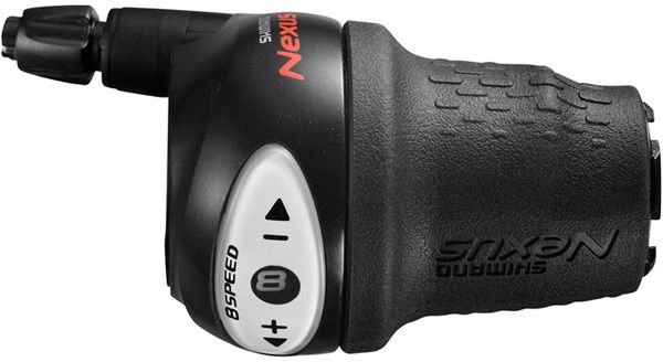 Shimano SHIMANO Drehgriffschalter Nexus - Liquid-Life #Wähle Deine Farbe_Black