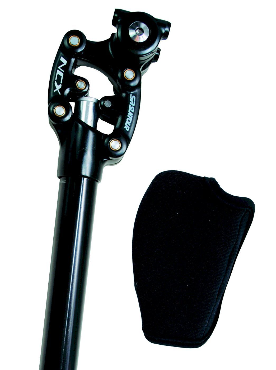 Suntour Sattelstütze Parallel. 350 mm bis 65 kg SP12-NCX - Liquid-Life #Wähle Deine Farbe_schwarz