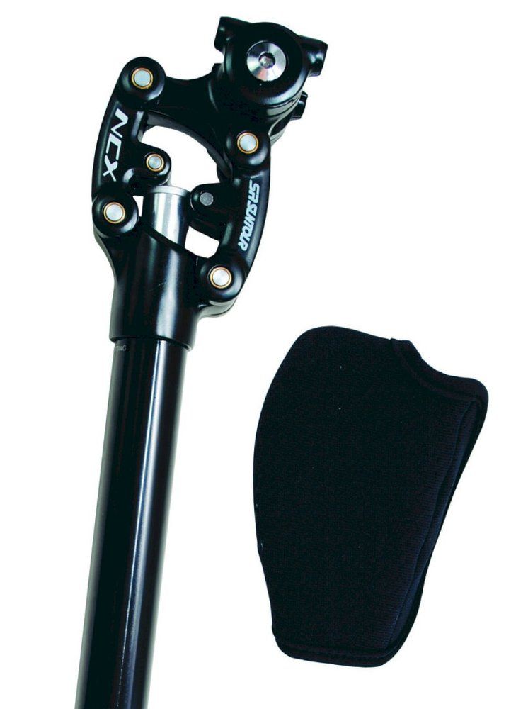 Suntour Sattelstü. Parallel. 31,6mm bis 95kg SP12/SP17-NCX - Liquid-Life #Wähle Deine Farbe_schwarz