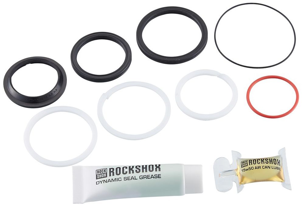 RockShox Service Kit A1 50h für Deluxe/Super Deluxe - Liquid-Life #Wähle Deine Farbe_schwarz