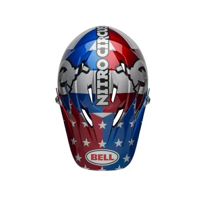 Bell SANCTION - Liquid-Life #Wähle Deine Farbe_red/silver/blue NitroCircus
