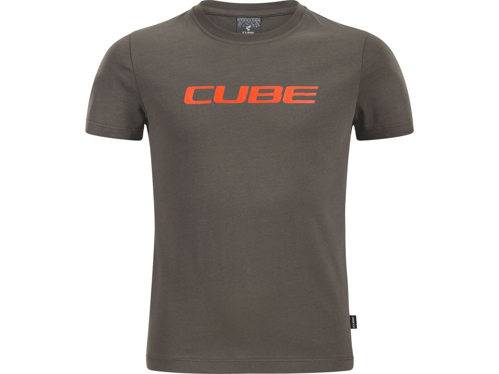 Cube JUNIOR Organic T-Shirt Classic Logo - Liquid-Life #Wähle Deine Farbe_brown