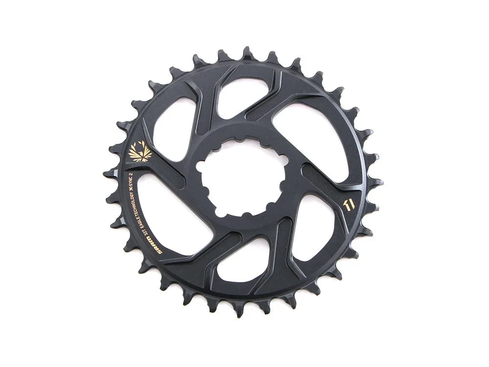 Sram Kettenblatt X-Sync Eagle 30T 3mm Offset #Wähle Deine Farbe_schwarz/gold