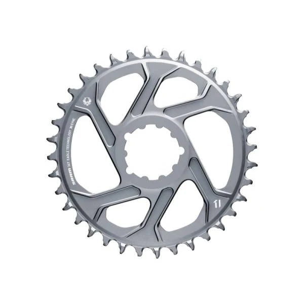 Sram Kettenblatt X-Sync Eagle 2 34T, grau, 3mm Offset - Liquid-Life #Wähle Deine Farbe_grau