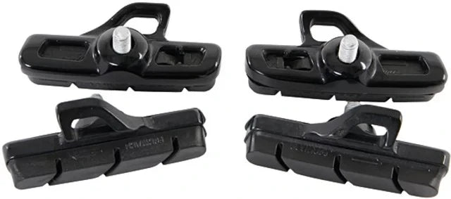 Campagnolo Satz Bremsschuhe vorn + hinten - SR / RE / CH - Liquid-Life #Wähle Deine Farbe_Schwarz