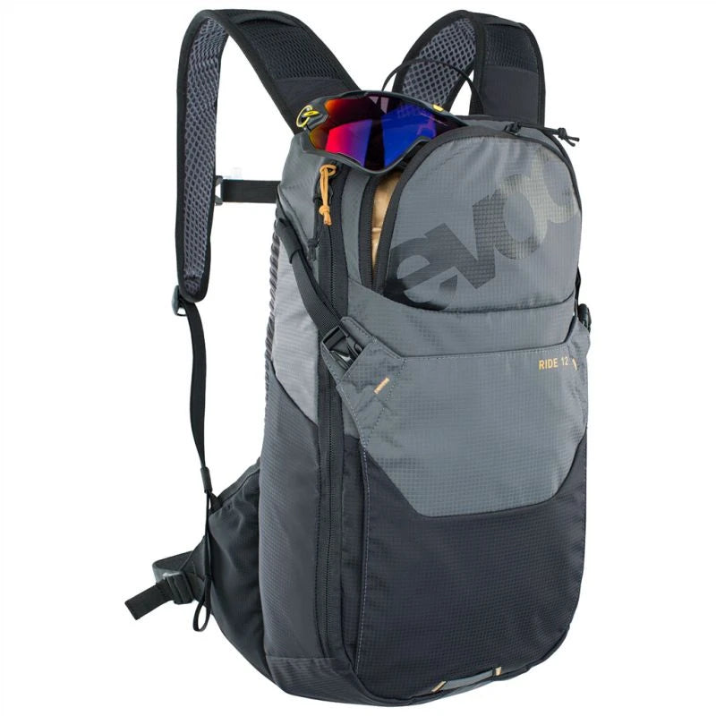 Evoc RIDE 12 - Liquid-Life #Wähle Deine Farbe_carbon grey - black