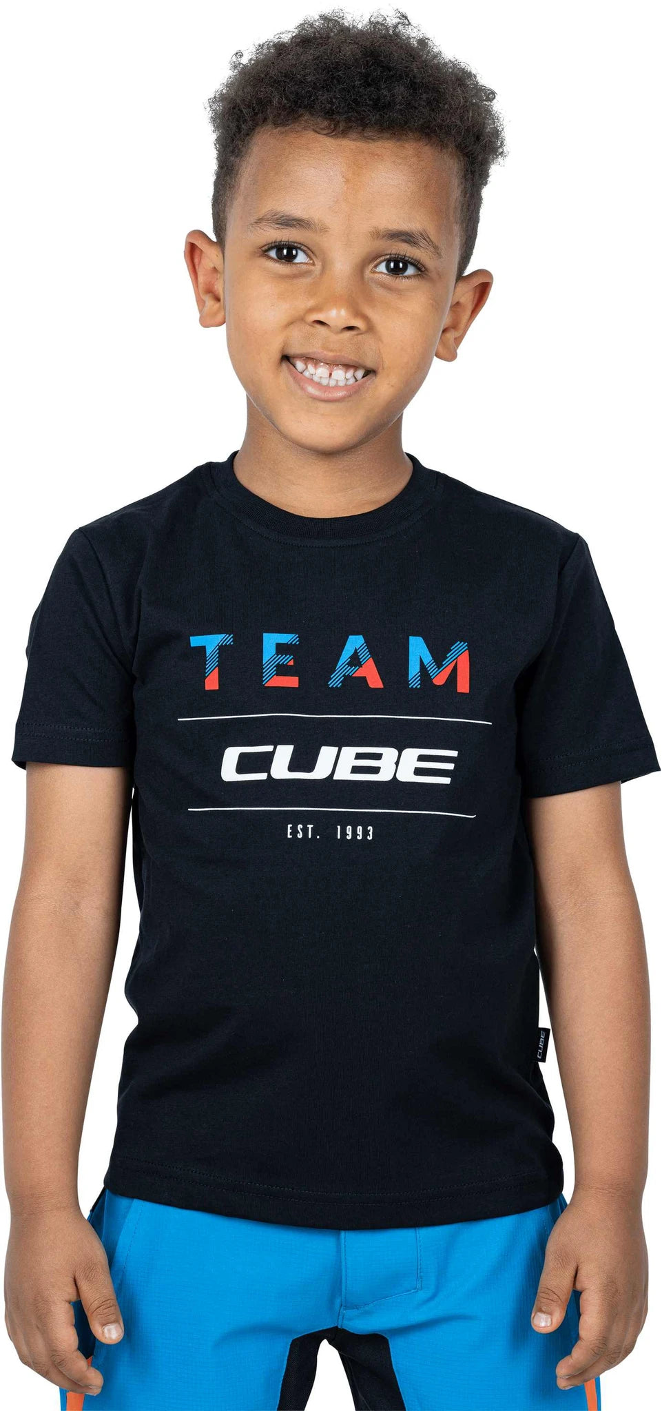 Cube Junior Organic T-Shirt Team - Liquid-Life #Wähle Deine Farbe_schwarz