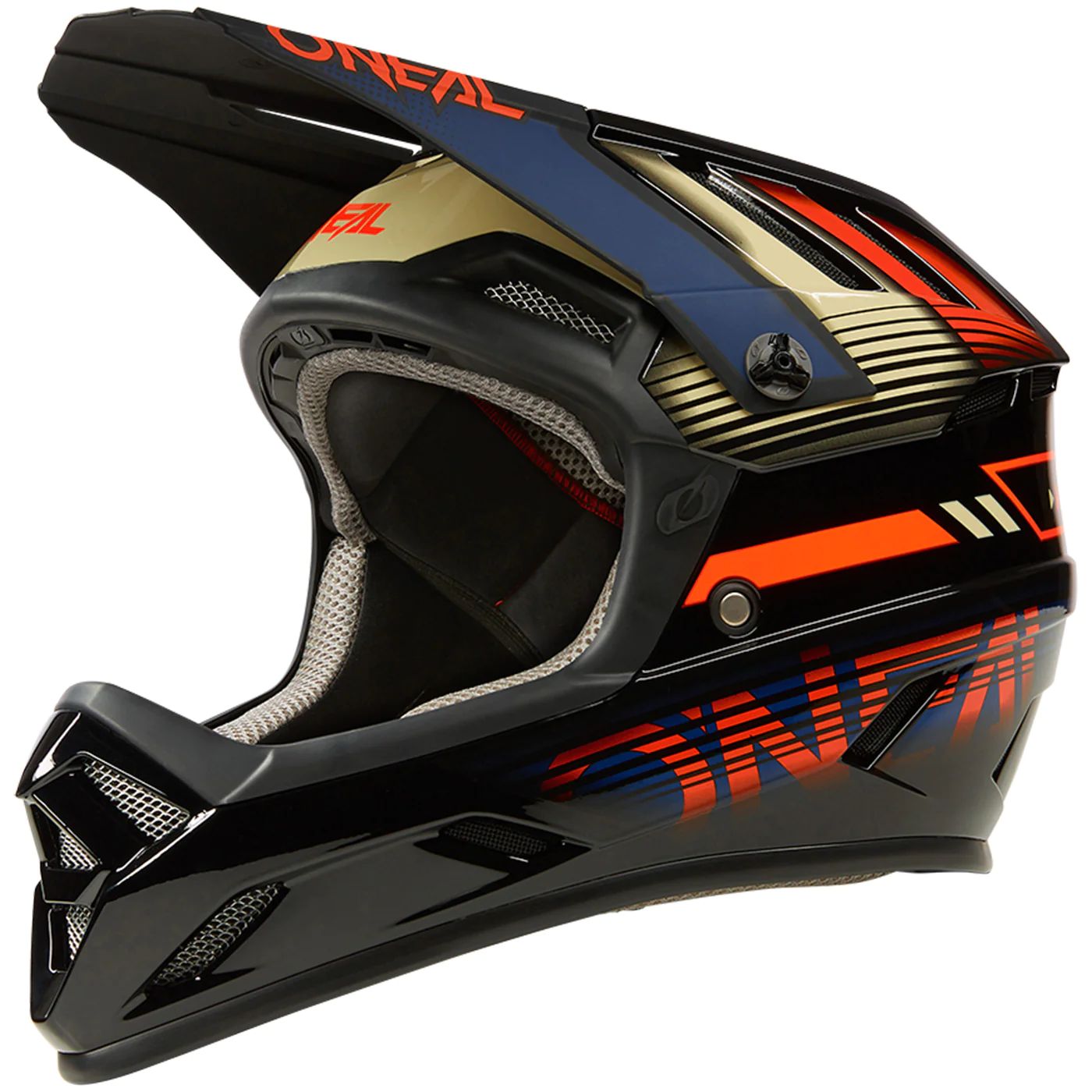 O'Neal Backflip Helmet Eclipse - Liquid-Life #Wähle Deine Farbe_orange/blue