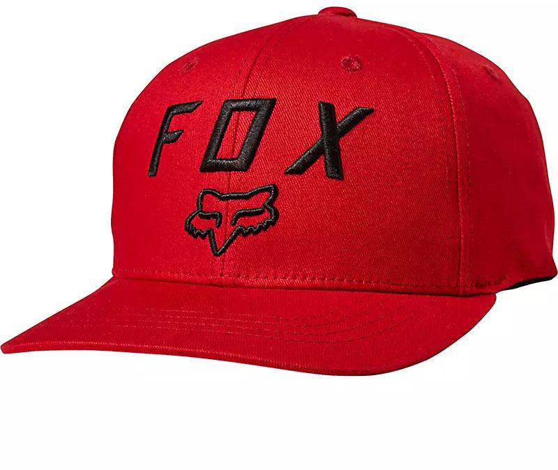 Fox Snapback-Kappe Legacy Moth 110 - Liquid-Life #Wähle Deine Farbe_chili