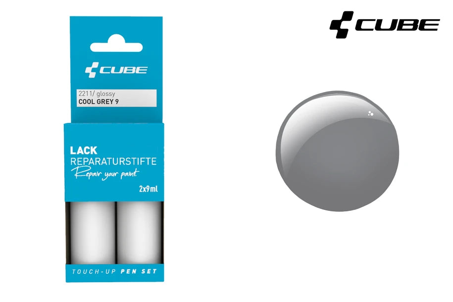 Cube Lackstift Set COOL GREY 9 glossy 2211 - Liquid-Life #Wähle Deine Farbe_