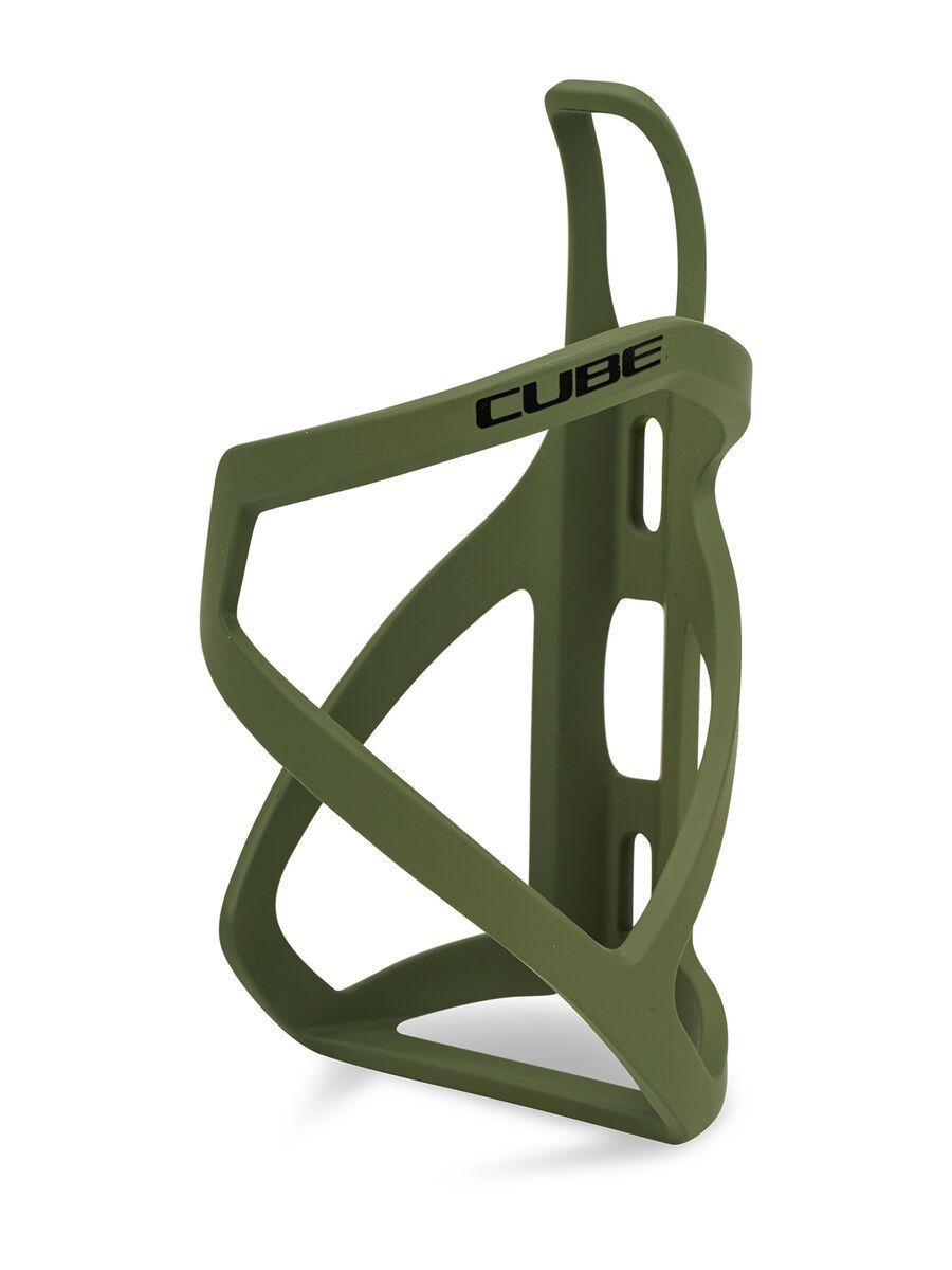 Cube Flaschenhalter HPP Left-Hand Sidecage matt olive - Liquid-Life #Wähle Deine Farbe_matt olive