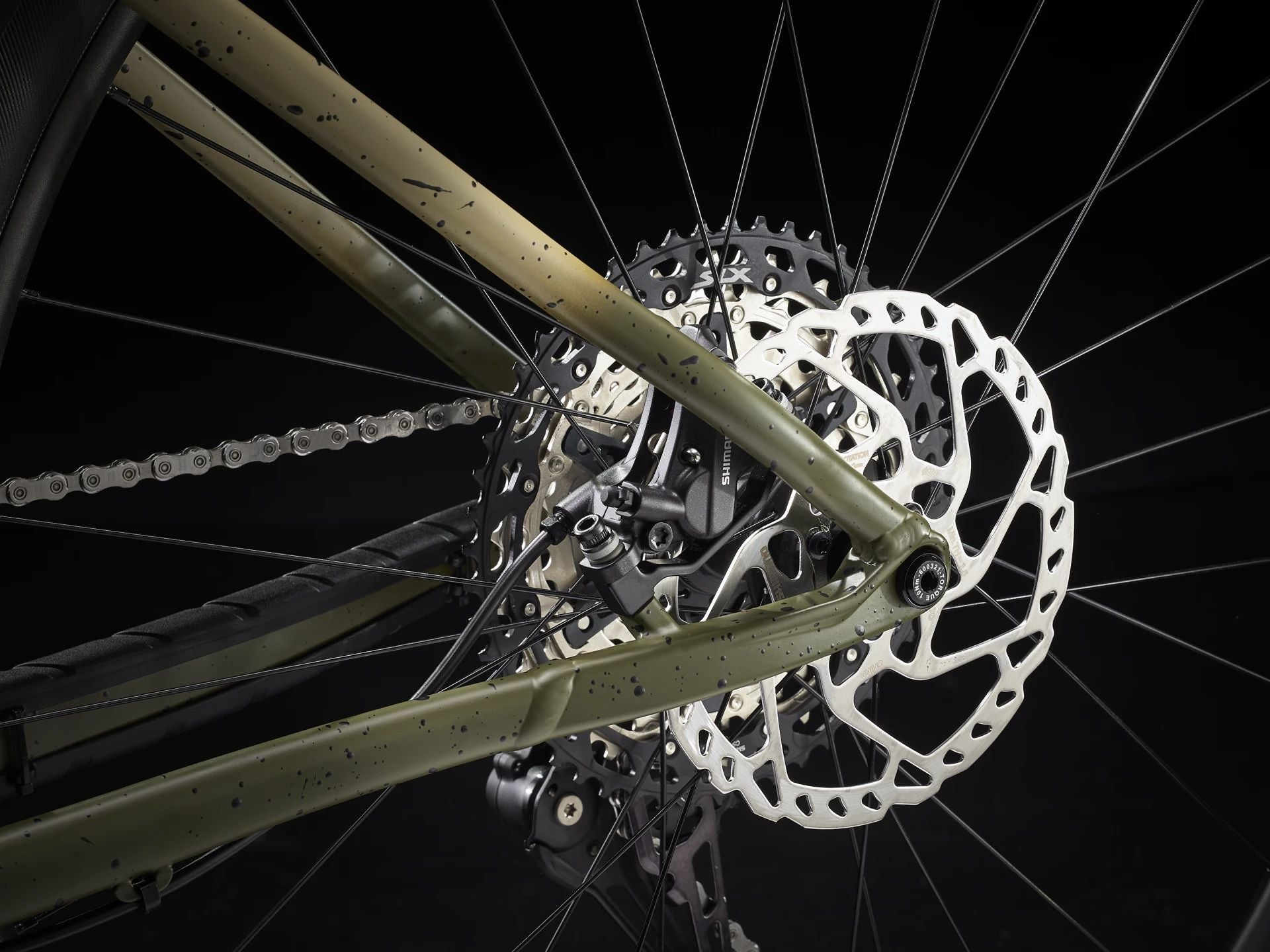 Trek Roscoe 9 Matte Quicksand to Olive Fade/Black