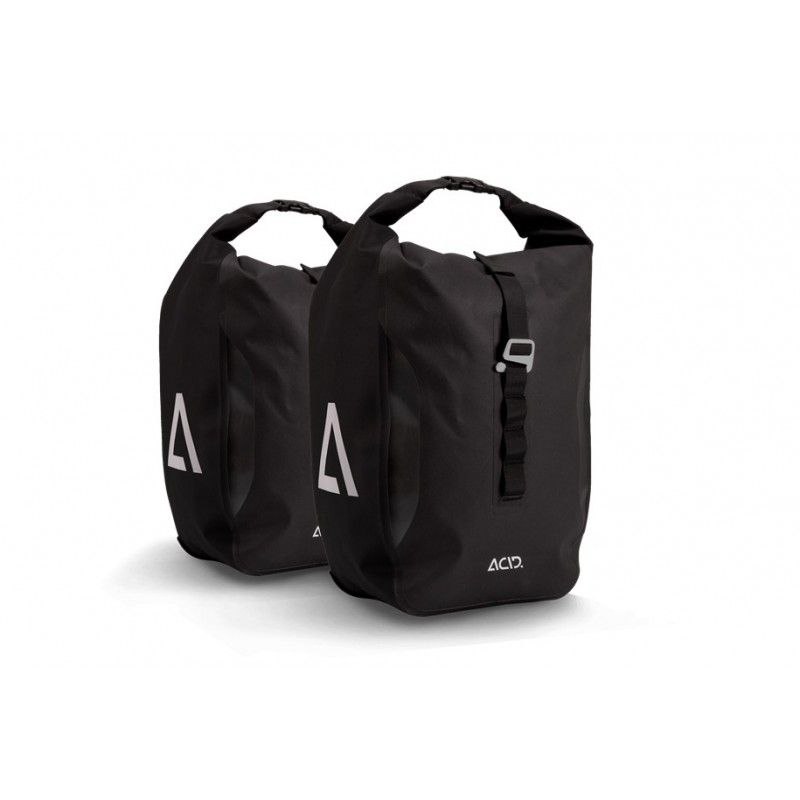 ACID TRAVLR PRO 20/2: Wasserdichte & Robuste Fahrradtaschen (2er Set)